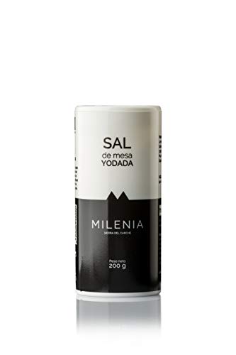 SAL DE MESA FINA YODADA 200 G MILENIA