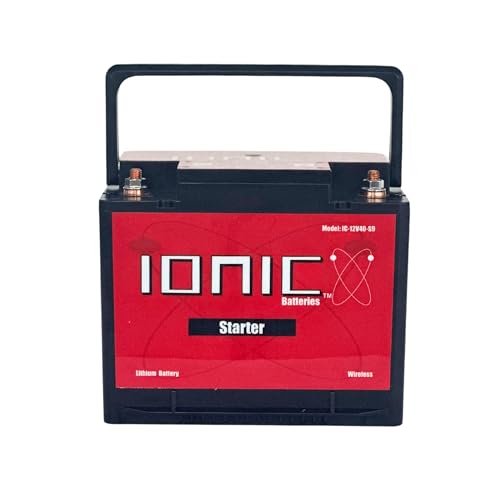 Ionic Lithium 12V 1400CA Marine LiFePO4 Battery IC-12V40-S9