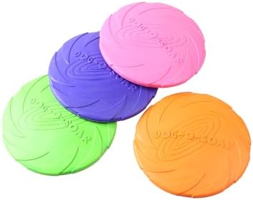 BRINQUEDO FRISBEE EM BORRACHA CORES SORTIDAS Ø18CM - CM60