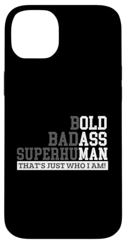 Bold Badass Superhuman - Old Man Dad Grandpa ��� �X�}�z�P�[�X iPhone 14 Plus �p