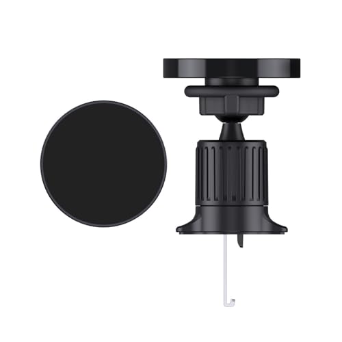 Easy Adjust Car Air Vent Phone Mount Bracket Stand Rack with Metal Hook Dashboard Holder Secure Grip Attachment