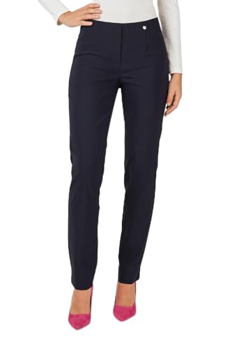 Robell Style Marie - Stoffhose Damen high Waist - Damenhose Power Stretch -...