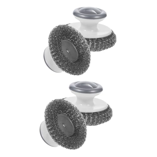 minkissy 2sets Dish Brush for Kitchen Sturdy Scrub Brush Ergonomic Handle Dish Scrubbers for 2pcs*2