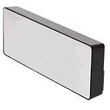 Veemoon LED Spiegeluhr aus Abs mit Digitaler Temperaturanzeige und Einstellbarer Helligkeit Moderner Wecker für Küche und Büro mit USB Anschluss und Elegantem Design