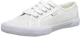  Pepe Jeans ABERLADY Crystal, Zapatillas Mujer, Blanco (White 800), 37 EU