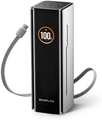 EF ECOFLOW Rapid Pro Power Bank, 4-Port with 300W Max Output, Por...
