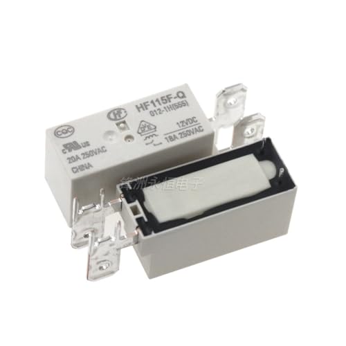 Relé HF115F-Q-048-1H microinterruptor para circuito integrado de 18A 2