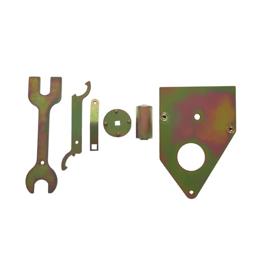 Supercharger Rebuild Tool Kit, Support Plate, Four Pin Socket, Gear Holder Tool, Shaft Holder Tool, Bearing Support Pusher For Sea Doo GTX GTR RXP RXT X Wake 185 215 255 260 CHALLENGER 180