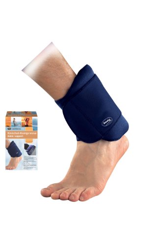 Body Coach - Tobillera con Gel de Calor y frío, Color Azul