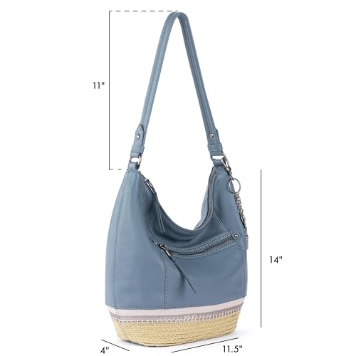 Image of The Sak Sequoia Hobo Bag - Premium Large Leather Women's Handbag for Everyday & Travel - Durable Purse With Zipper Pocket