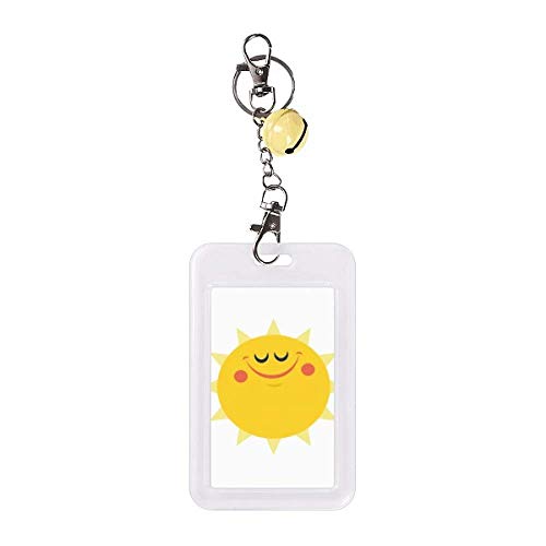Badge de protection pour carte de crédit univers alien smile étui cloche jaune