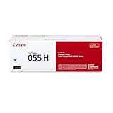 Canon Genuine Toner, Cartridge 055 Cyan, High Capacity (3019C001) 1 Pack, for Canon Color imageCLASS MF741Cdw, MF743Cdw, MF745Cdw, MF746Cdw, LBP664Cdw Laser Printers
