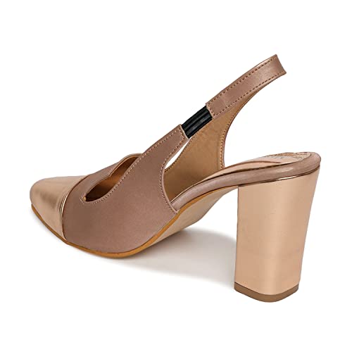 Image of Marc Loire Women's Fashion Pointed Stiletto Heel Pump Shoes for Party and Formal Occasions.