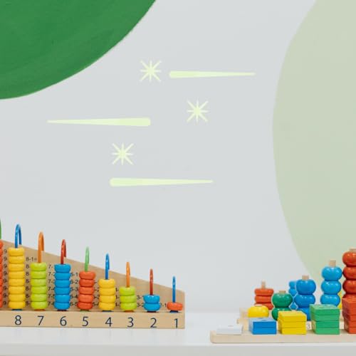 Adhesivos de estrellas luminosas fluorescentes para pared y techo miniatura 7