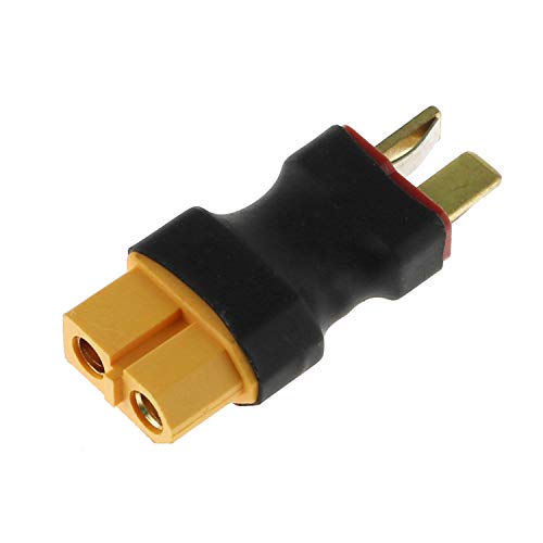 Adaptador inalámbrico XT60 hembra a T macho 2 unidades miniatura 3
