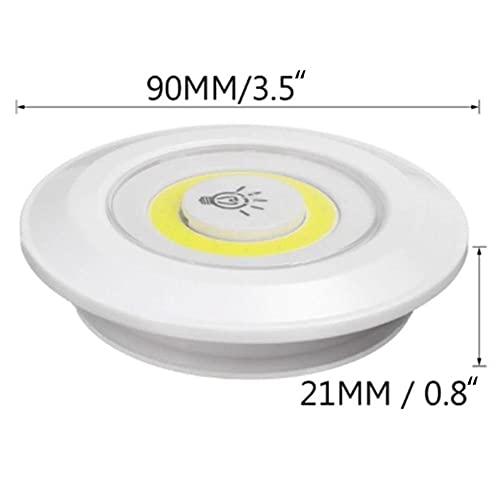 Kit 6 Lampadas Spot Led Luminaria Controle Sem Fio Remoto 15w