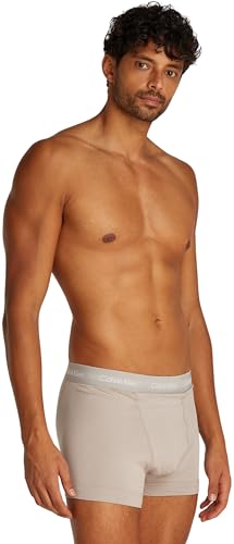 Image of Calvin Klein CK-001 Men's Trunks Underwear Low Rise Trunks 3 Pack Set