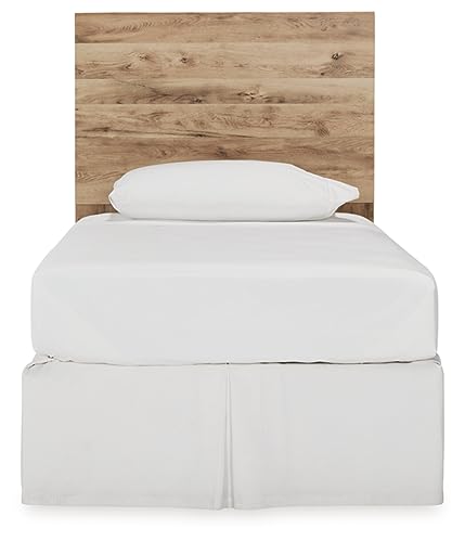Image of Signature Design by Ashley Hyanna Twin Panel Headboard Only, Golden Rustic
