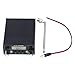 Trasmettitore Stereo FM DC12V Trasmettitore di Trasmissione FM in Lega di Alluminio Mini Stazione Radio Stereo per Cinema e Chiese All'aperto