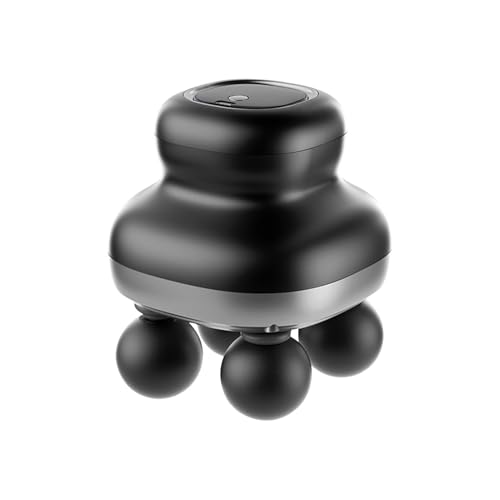 Masseur Musculaire - 4 Têtes Masseur De Resserrement Corporel Électrique, 9 Modes | Outil De Relaxation Tissu Profond Pour Dos Cou Épaule Hanche Jambe...