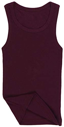 Image of ToBeInStyle Kids Boys Girls Soft Lightweight Jersey Scoop Neck Tank Top