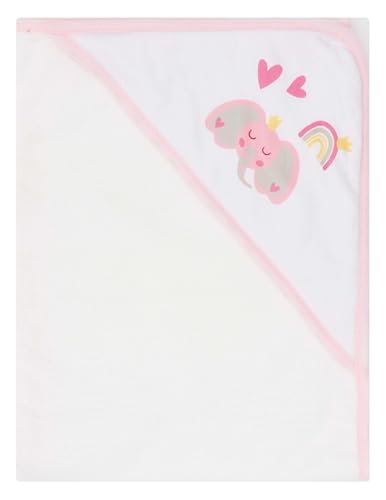 Image of Hooded Baby Towels 3-Pack - Soft Baby Bath Towels with Hood for Newborns & Toddlers, Baby Hooded Towel Set, 30 inch x 26 inch (Sweet Elephant)