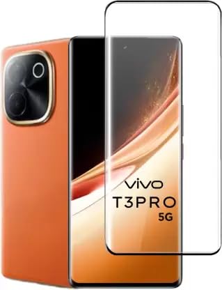 Mobeezy Premium Tempered Glass Screen Protector Compatible for Vivo T3 Pro 5G with Edge to Edge Full Coverage UV and Easy Installation Kit (B0DGV6VVQY) Amazon Price History, Amazon Price Tracker