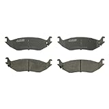 ABE Plaquettes de freins Arrière avec indicateur d'usure Épaisseur 16,8mm C2Y012ABE Compatible avec CHRYSLER Aspen HG, DODGE RAM 1500 Pick up DJ, DS, RAM Ram 1500 Crew Cab Pick up DS