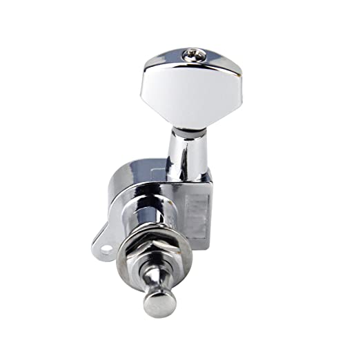 FLFL Chevilles Cordes Guitare 6pcs Tuners De Guitare Électrique Têtes De La Machine Chrome 6R Tuning Tuning Clés pour… - Les Beatles, Paul McCartney, John Lennon, RIngo Starr, George Harrison FLFL Chevilles Cordes Guitare 6pcs Tuners De Guitare Électrique Têtes De La Machine Chrome 6R Tuning Tuning Clés pour… – Image 6