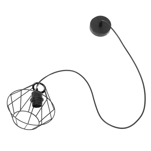 SEWACC Lámpara de Techo de Hierro Lámpara de Vintage para Comedor Estilo Industrial Sin Bombilla para Sala de Estar y Cocina