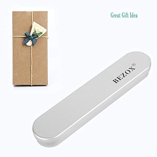 BEZOX Professionelle Eingewachsene Zehennägel Werkzeug 2 pcs, Eckenheber und Nagelfeile Doppelseitige Eckenheber… – Bild 8