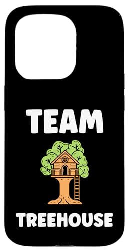 Nature treehouse in minimalist trees simple team tree house �X�}�z�P�[�X iPhone 15 Pro �p