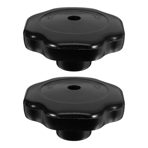 HOODANCOS 2 Piezas Mango de Repuesto para Tapa de Olla Presión Pomo de Plástico Resistente al Calor para Cocina de Compatible con Tapas y Sartenes Fácil Instalación y Seguro para Ollas de