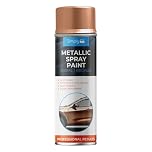 Simply Brands Metallic Bronze Spray Paint, 500ml, Acrylic, Fast Drying, Water Resistant, UV Resistant