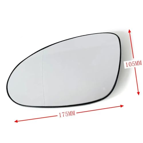 Espejo calefactable asférico para Benz Clase S W221 y CLS W219 con gran angular 3