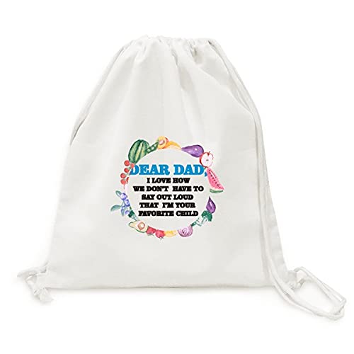 Sac en tissu pliable cher papa, un cadeau de festival unique