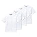 Produktbild Schiesser 4er Pack American T-Shirt Rundhals Unterhemd - 008150 (5 (M), 4 X Weiß)