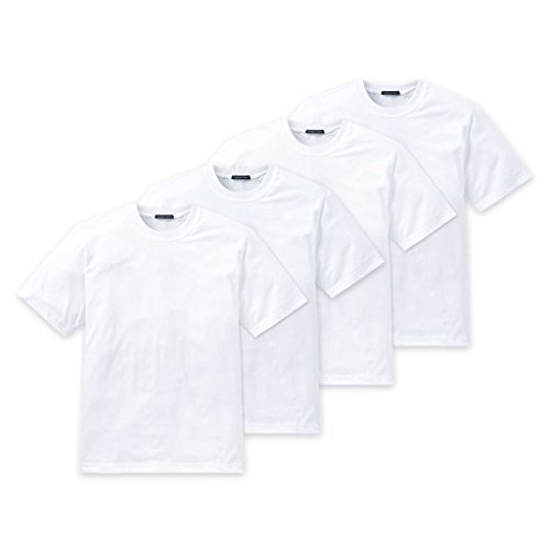 Preisvergleich Produktbild Schiesser 4er Pack American T-Shirt Rundhals Unterhemd - 008150