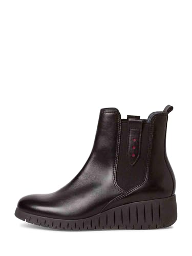 Bottines femme Marco Tozzi noir 2-2-25442-21, chaussures à zip