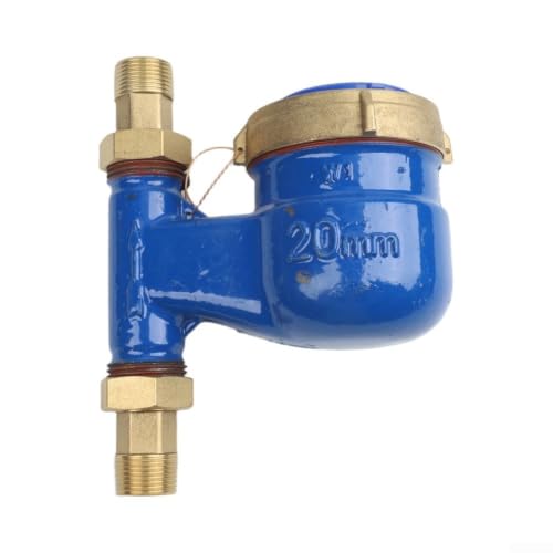Medidor de agua vertical DN20 de cobre para medición de flujo comercial y doméstico 5