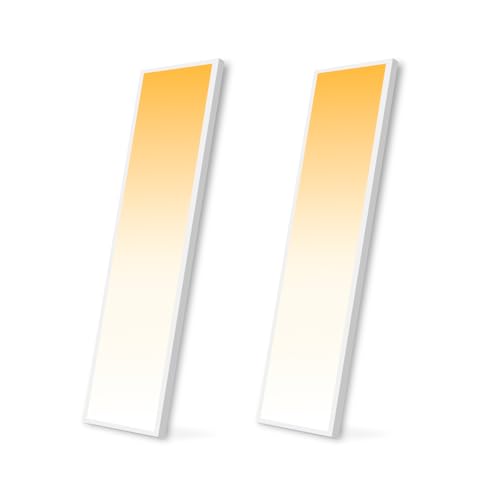 2-Pack 1x4 FT Dimmable LED Panel Light