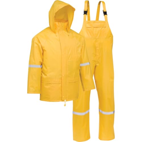 WEST CHESTER 2X 20Mm 3Pc Yellow Rain suit