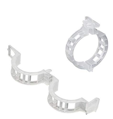 Plant Vegetable Stem Support Clips for Garden Nursery Greenhouse Set of 100 Pcs (White) (B08NZX52Z9) Amazon Price History, Amazon Price Tracker
