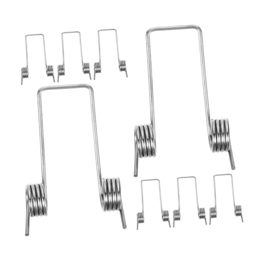 Garneck Trash Can Lid Spring Replacement 8pcs Storage Bucket Torsional Springs for Easy Flip