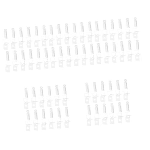 MAGICLULU 60sets Vertical Blind Repair Tabs Stems Replacement Parts for Vertical Blinds Easy DIY for Various Styles for Home Use