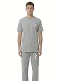 OOSC Herren NFL Shield Sweat Pants - Grey Trainingshose, Grau, XL-4XL EU