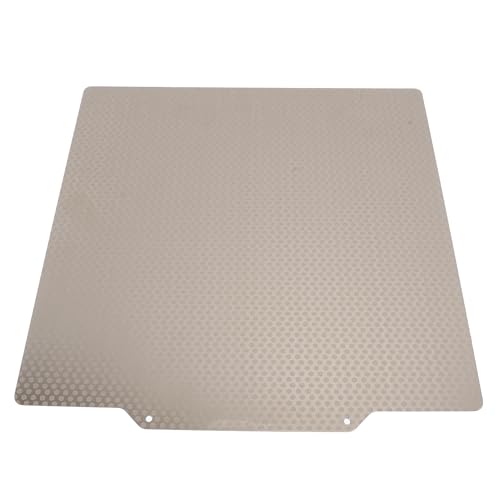 Oumefar 3D Printer Build Bed 3D Printer Build Plate Platform Flexible Removable Heat Dual Sided PEI 220x220mm with Beehive Pattern for Artillery