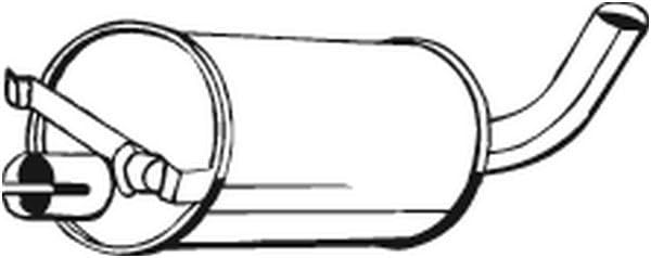 Bosal 235-909 - Silenziatore Centrale