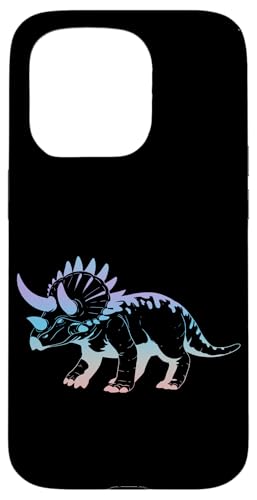 �g���P���g�v�X�A�����A����, Triceratops, Dino, Dinosaur �X�}�z�P�[�X iPhone 15 Pro �p