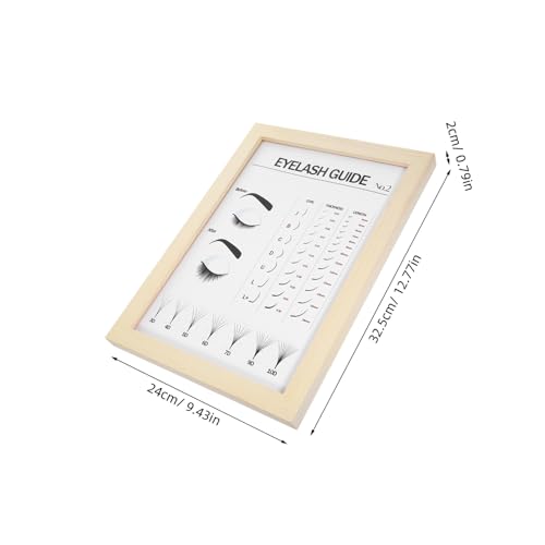 Tableau d'affichage d'extension de cils compact Zerodeko pour salon - 2